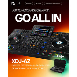 DJ Bundle | XDJ-AZ 4-Channel Pro All-in-One DJ System x ODYSSEY EVA Molded Soft Case with Wheels [Pre-Order]
